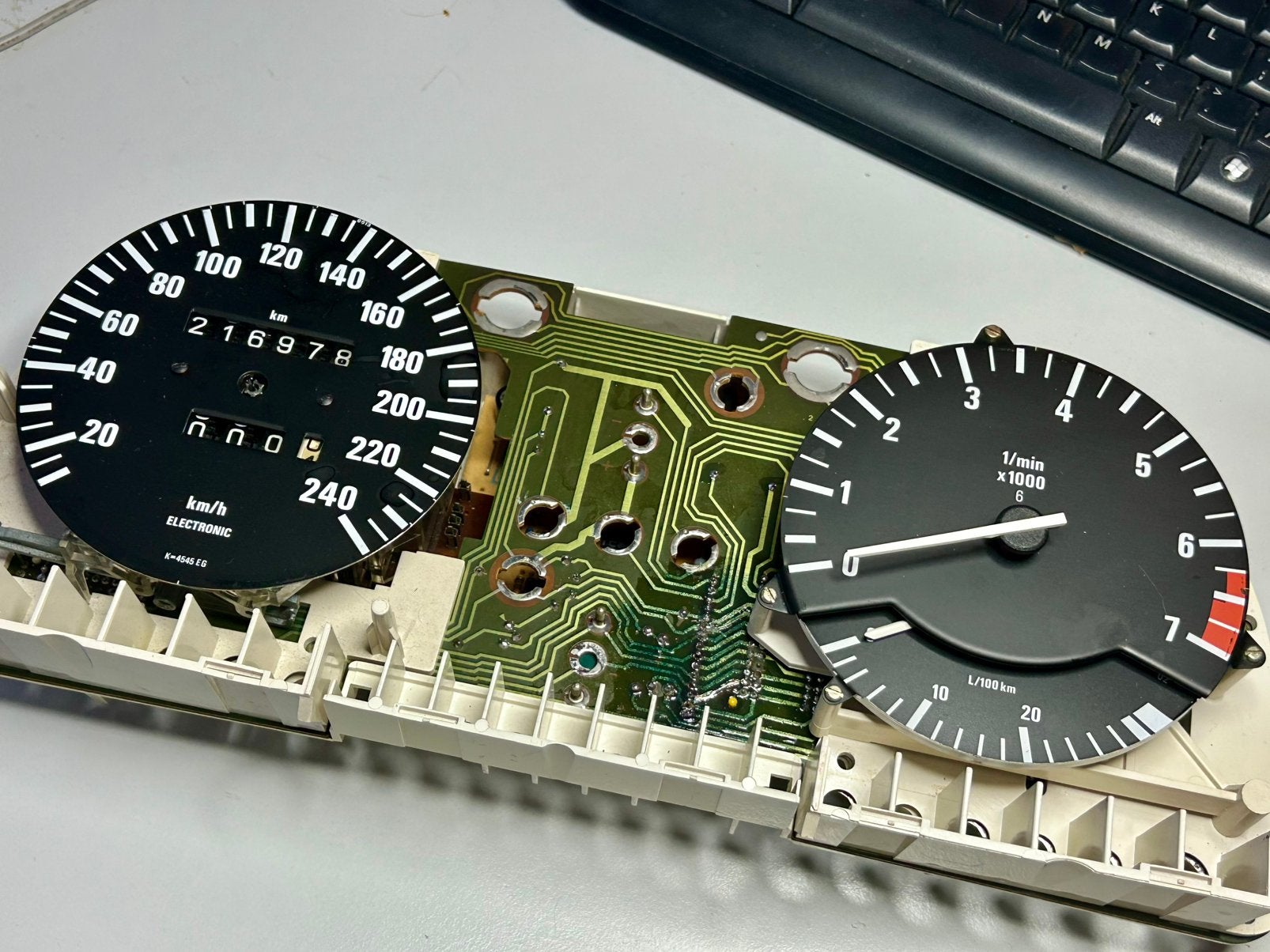Bmw e23 e24 tellerbak teller module onderdelen, Ophalen of Verzenden, BMW