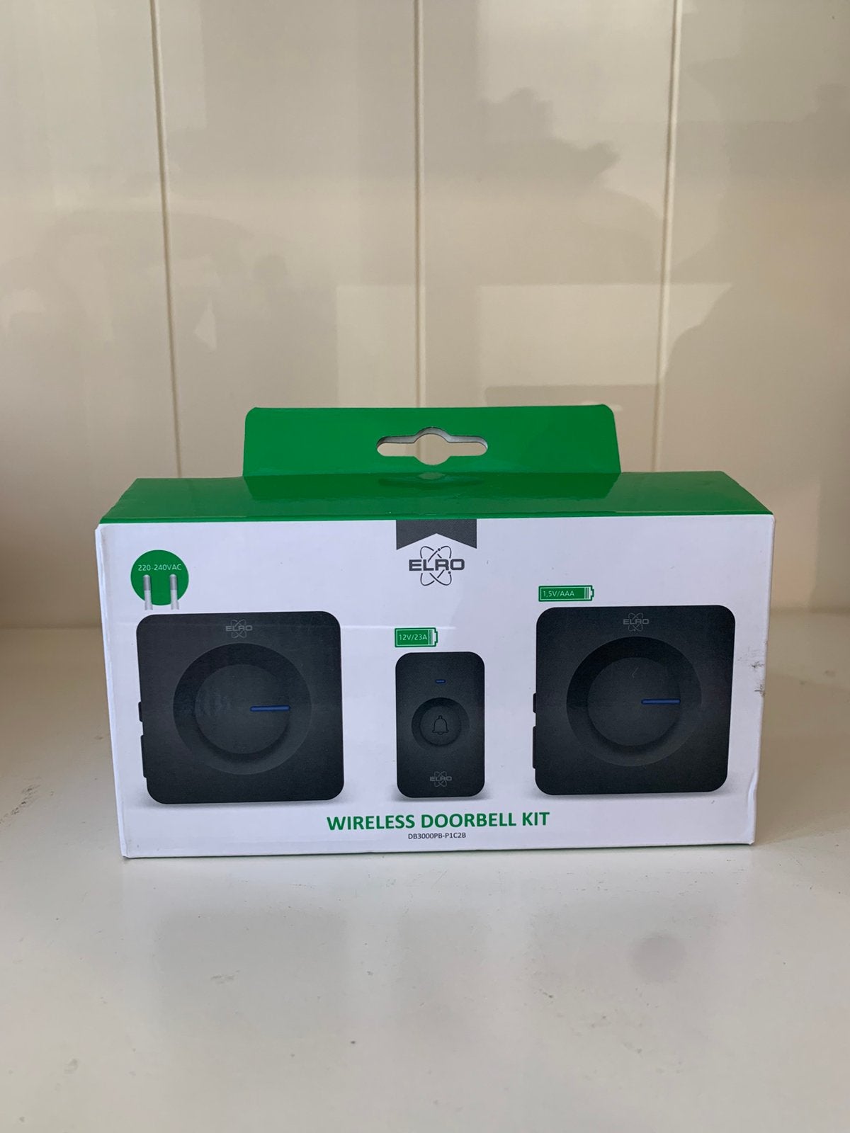 ELRO Wireless deurbel kit, Ophalen of Verzenden, Nieuw, Draadloos