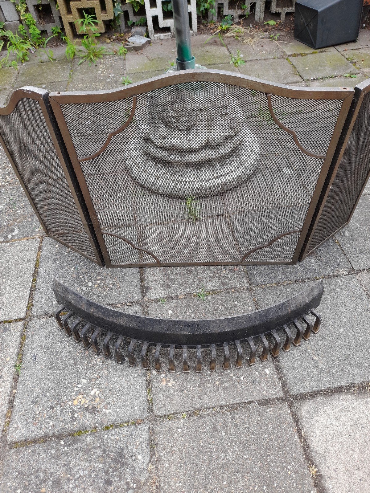 Haard.scherm, Huis en Inrichting, Haarden, Ophalen, Inbouwhaard, Houthaard