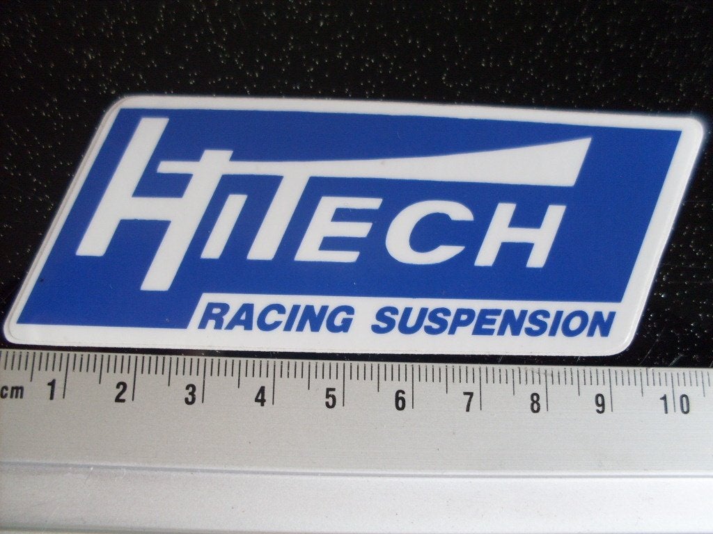 sticker HiTech racing suspension logo, Verzenden, Zo goed als nieuw, Merk