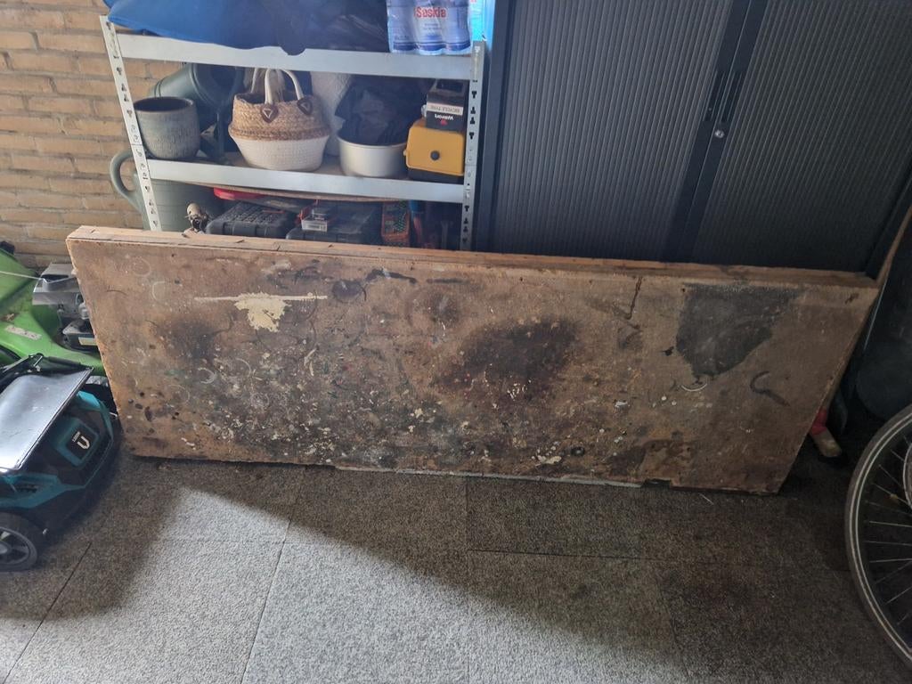 Oude werkbank, Doe-het-zelf en Verbouw, Werkbanken, Ophalen, Gebruikt