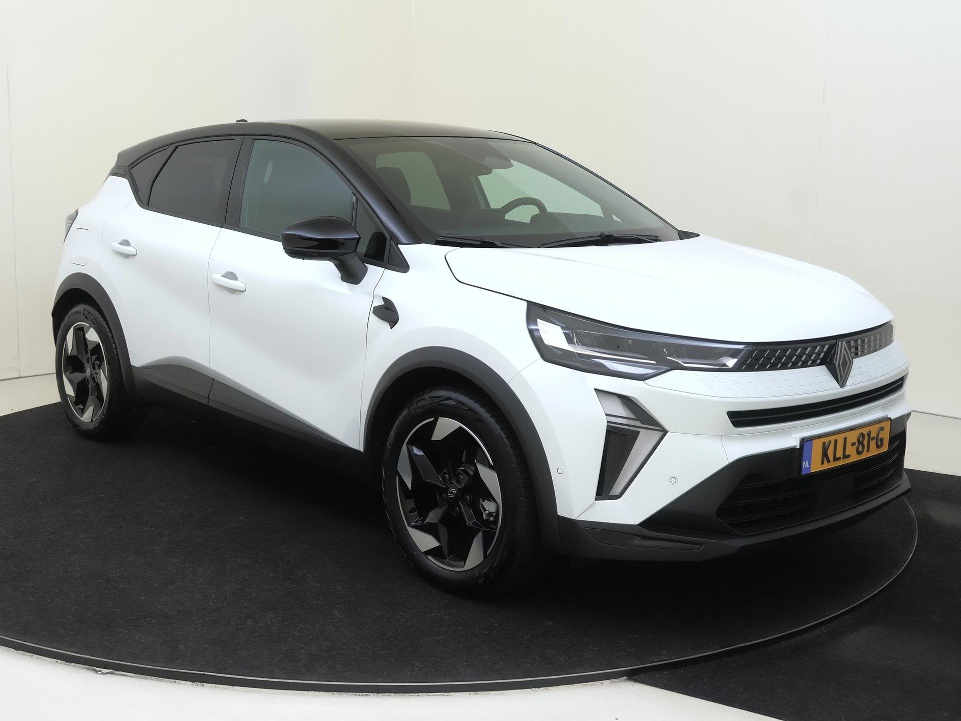 Renault Captur 1.8 E-Tech full hybrid 160 techno btw| Automa, Auto's, 12 maanden, 4 cilinders, Leder en Stof, Bedrijf