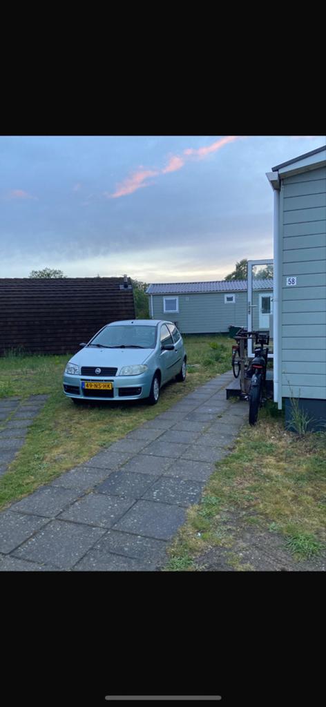 Fiat Punto 1.2 3DR 2004 Groen nieuwe APK!, Voorwielaandrijving, 4 cilinders, 400 kg, Origineel Nederlands
