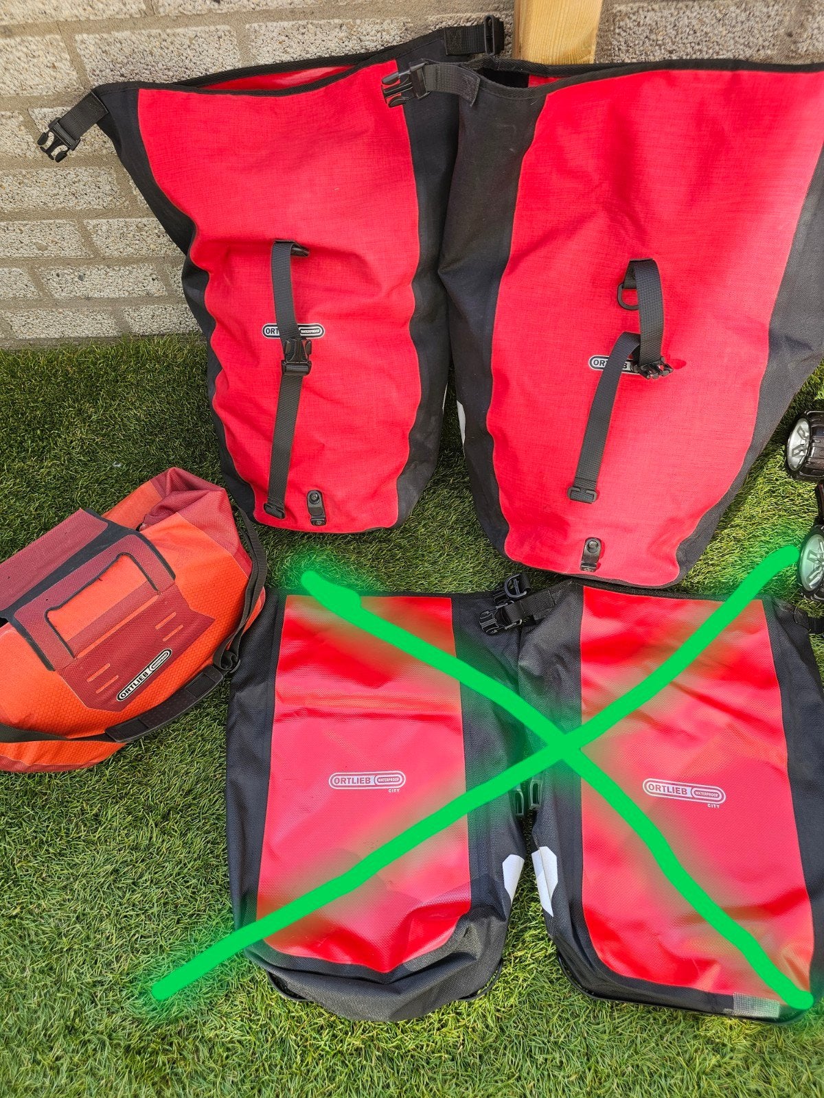 Ortlieb fietstassen set (2 tassen) en Trunk-Bag RC, Fietsen en Brommers, Ortlieb Sportartikel GmbH, Info@ortlieb.com, Ortlieb