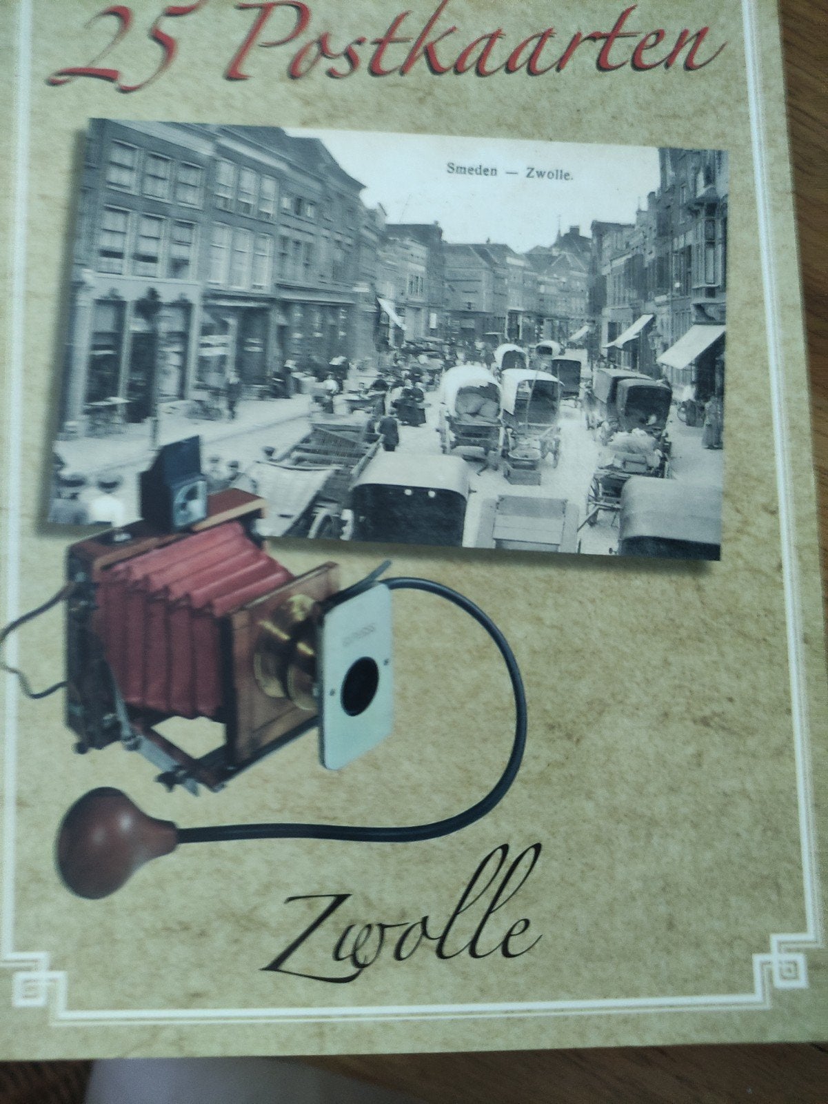 2 Boekjes met 25 Ansichtkaarten van Zwolle, Ophalen of Verzenden, 1980 tot heden, Ongelopen, Overijssel