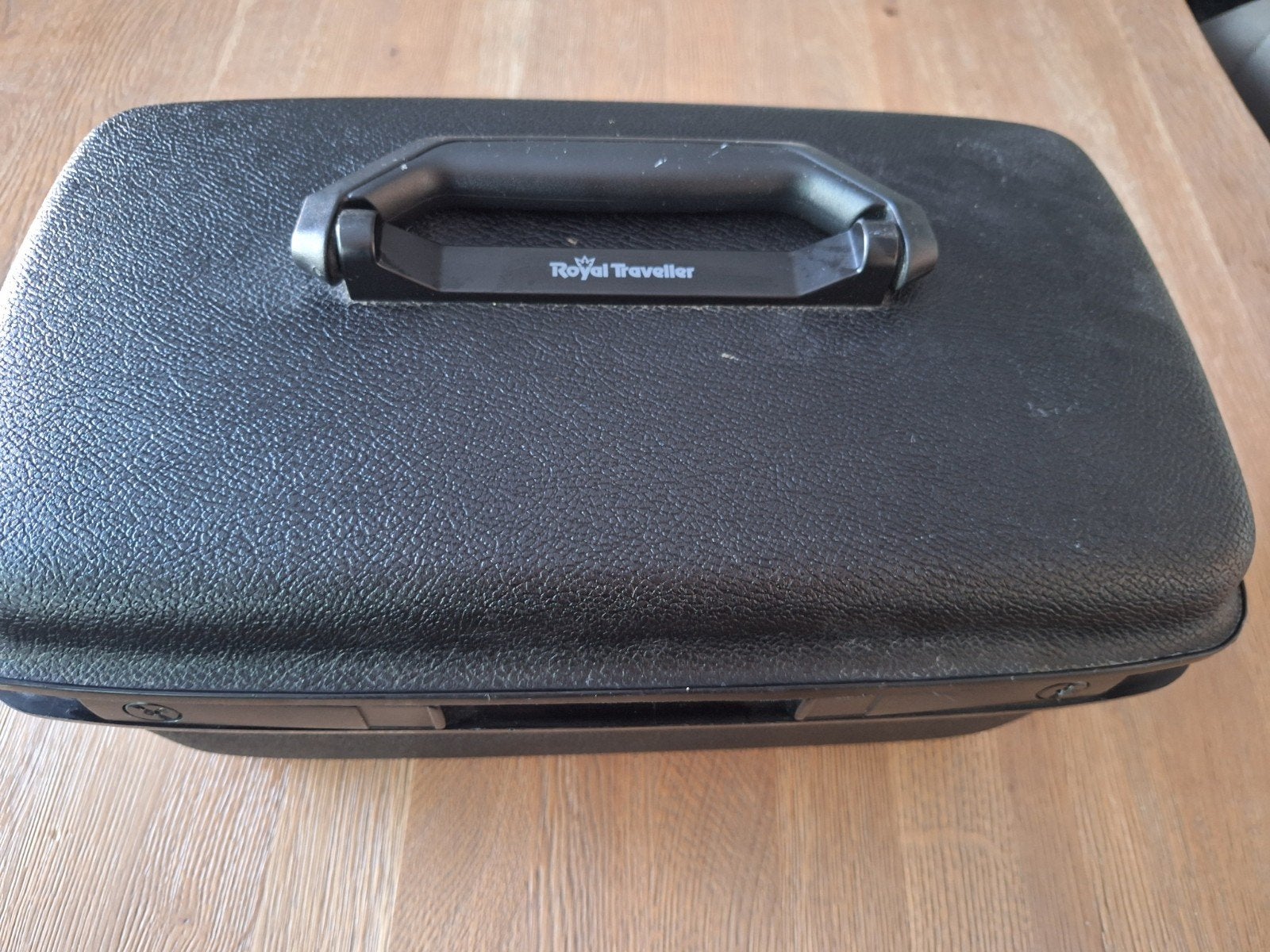 Beauty case Royal traveller met slot, Ophalen of Verzenden, Zo goed als nieuw, Zwart, Met slot