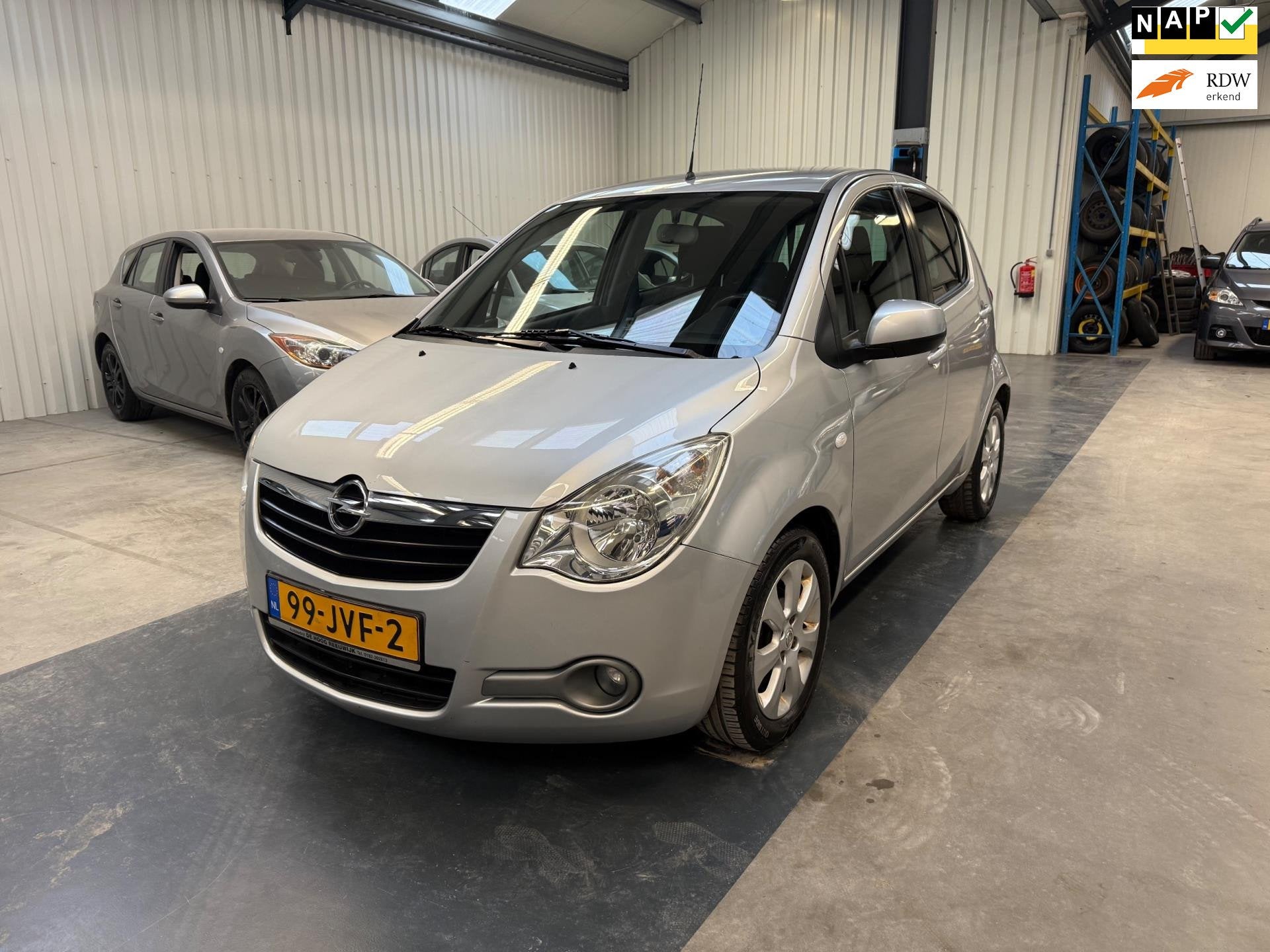 Opel Agila 1.0 Enjoy AIRCO/APK/NAP, Auto's, Opel, Bedrijf, Te koop, Agila, ABS, Airbags, Airconditioning, Boordcomputer, Centrale vergrendeling