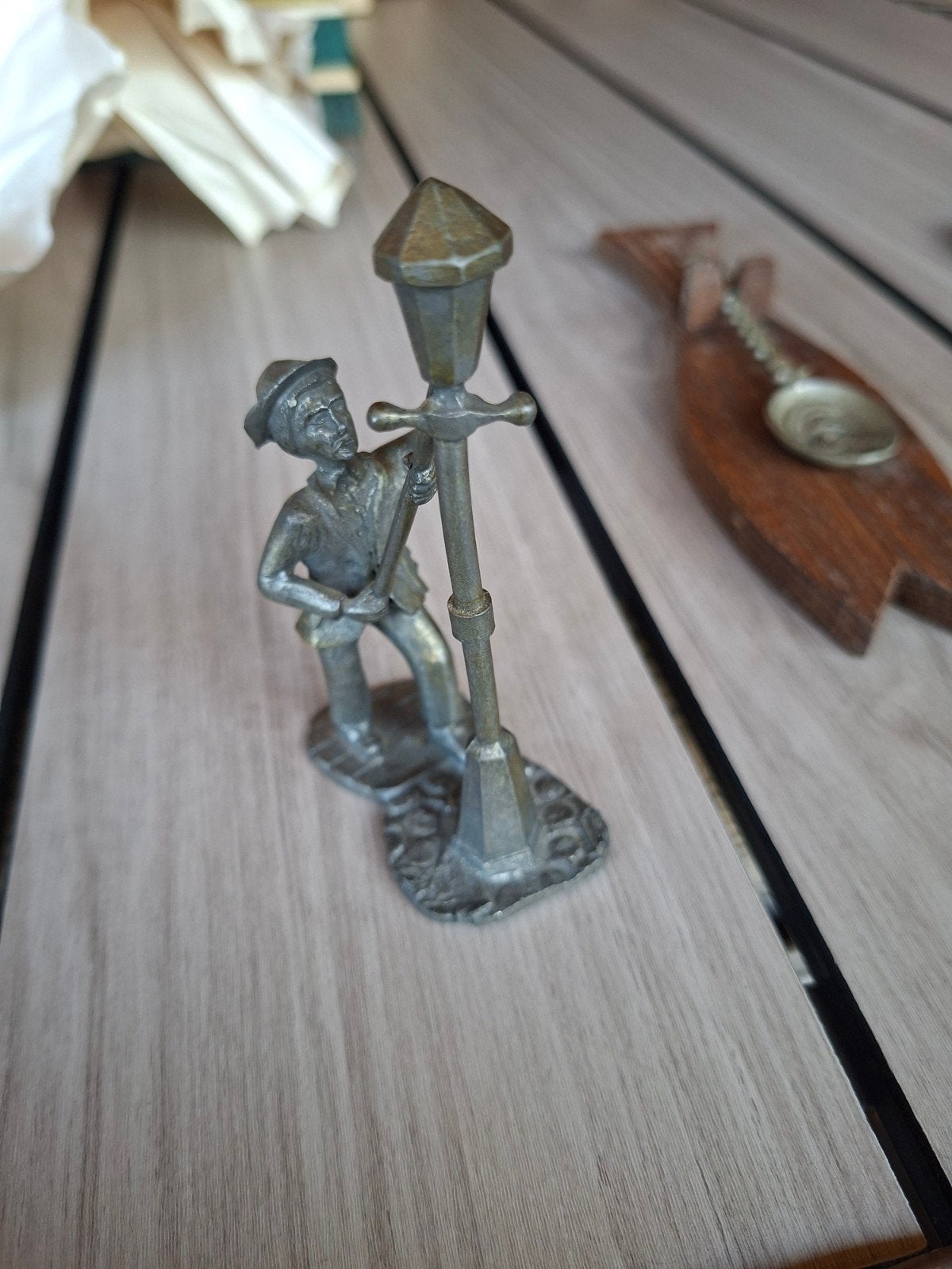 tinnen straatverlichter Royal Holland Pewter Daalderop, Antiek en Kunst, Ophalen