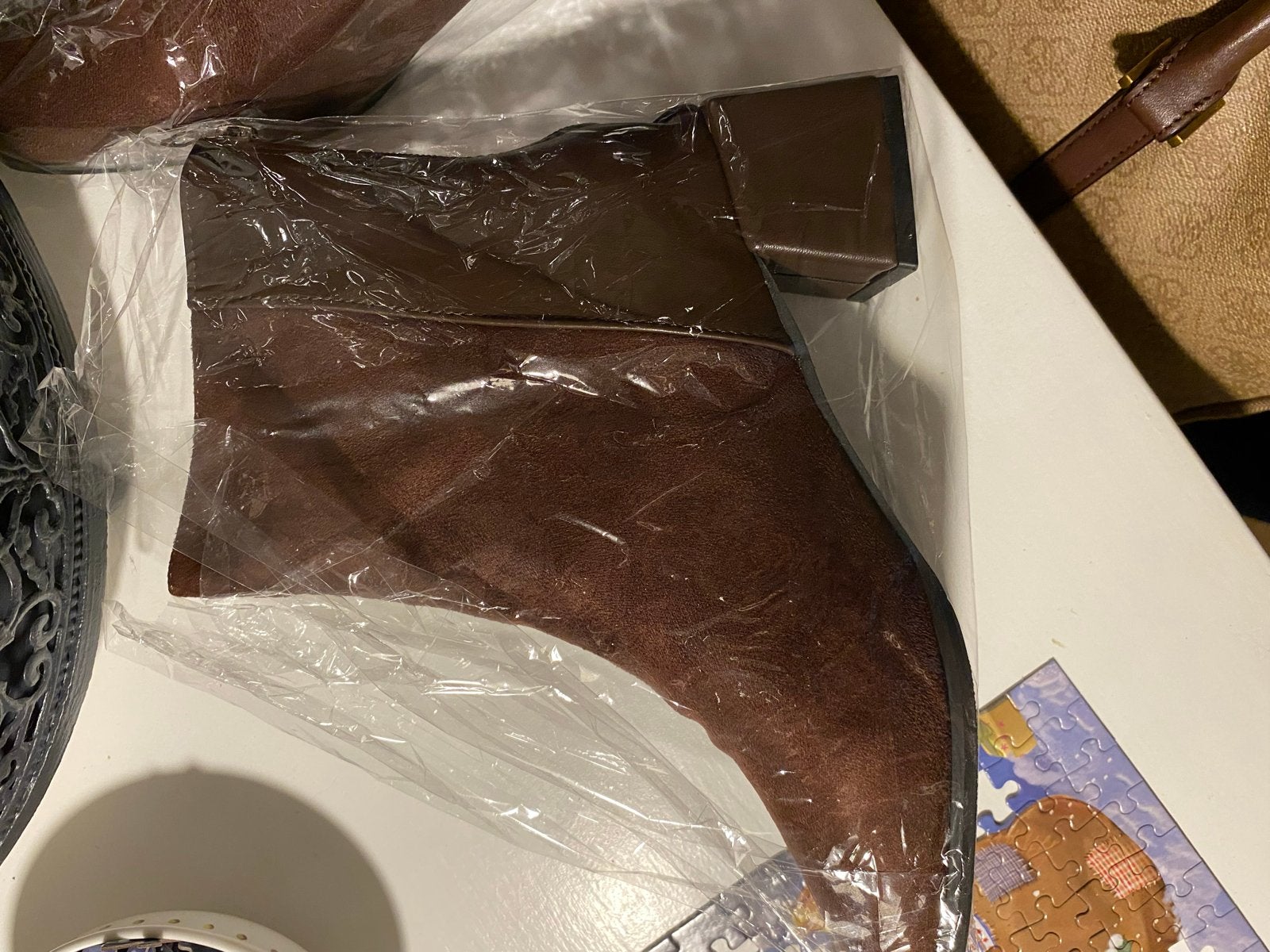 Nieuwe bruine laarsjes maat 39, Ophalen, Nieuw, Bruin, Lage of Enkellaarzen