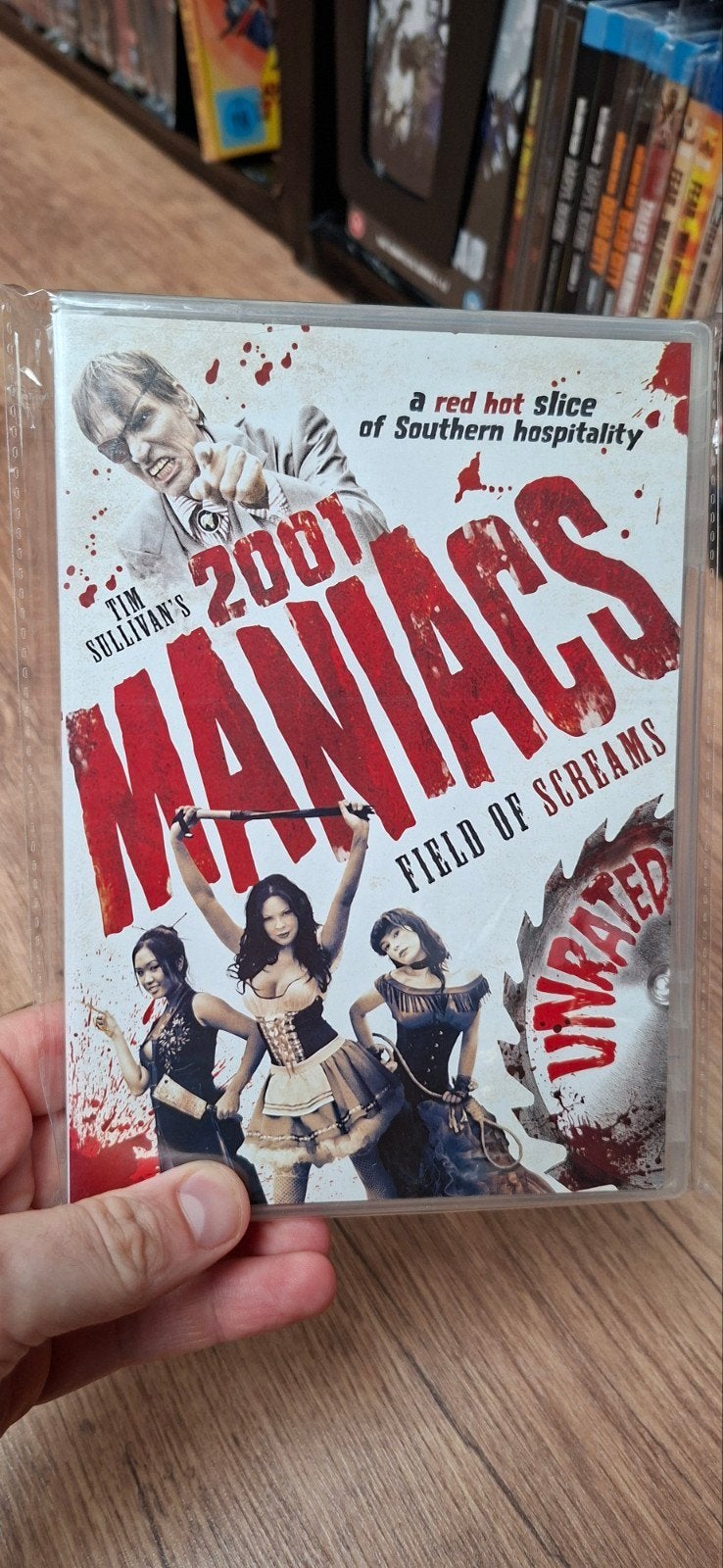 2001 Maniacs: Field of Screams (DVD) - Ongeopend!, Cd's en Dvd's, Vanaf 16 jaar, Slasher, Engels, Ophalen of Verzenden