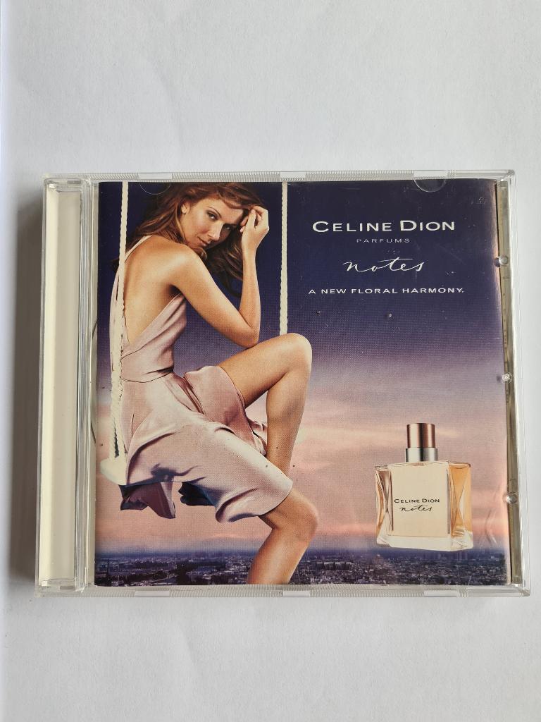 5143 reclame cd celine dion - parfums from celine - notes, Verzenden, Zo goed als nieuw
