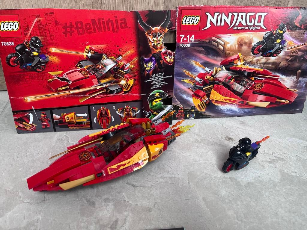Lego Ninjago 70638 Katana V11, Lego, Ophalen of Verzenden, Zo goed als nieuw, Compleet