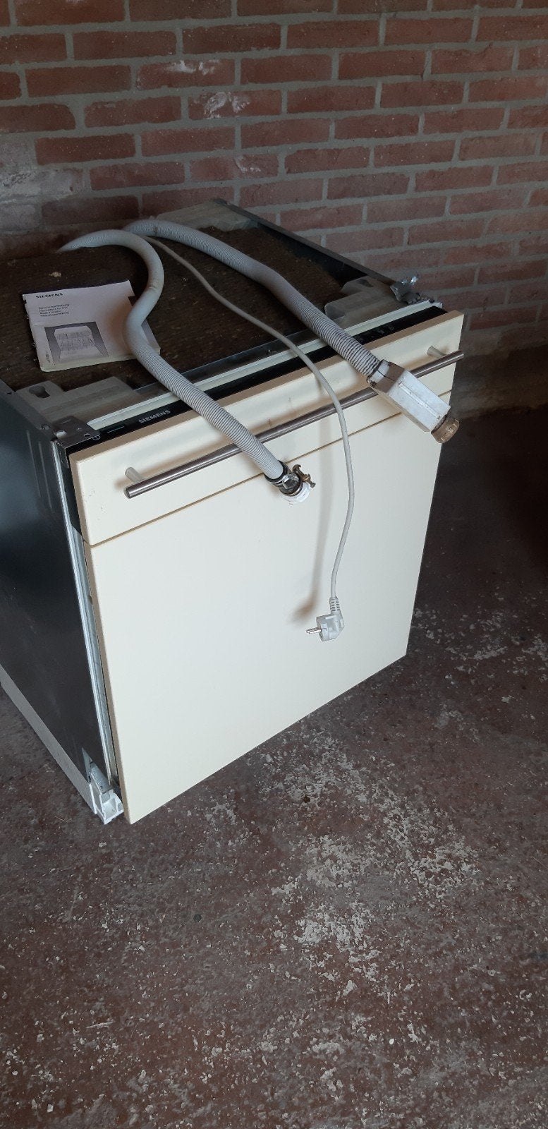 siemens inbouw vaatwasser, Ophalen, Gebruikt, Inbouw, 45 tot 60 cm