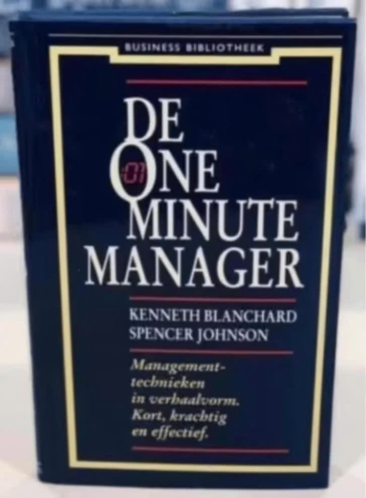 De One Minute Manager (Kenneth Blanchard / Spencer Johnson, Ophalen of Verzenden, Zo goed als nieuw, Management