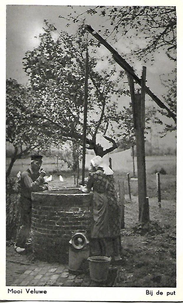 Gelderland- -Bij de put., Verzenden, 1940 tot 1960, Ongelopen, Gelderland
