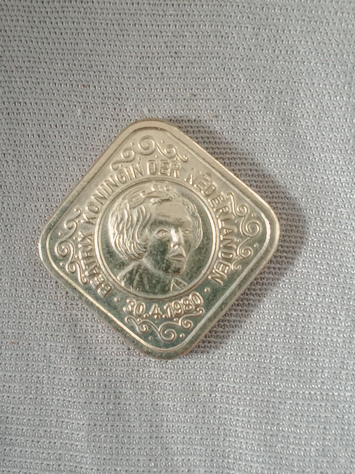 Beatrix inhuldigingsmunt 1980 - 5 gulden, Ophalen of Verzenden, Koningin Beatrix, Zilver