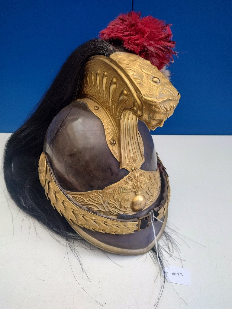 Helm # 53 - Frankrijk - Dragonder Officier, Verzenden, Landmacht, Overige gebieden, Helm of Baret
