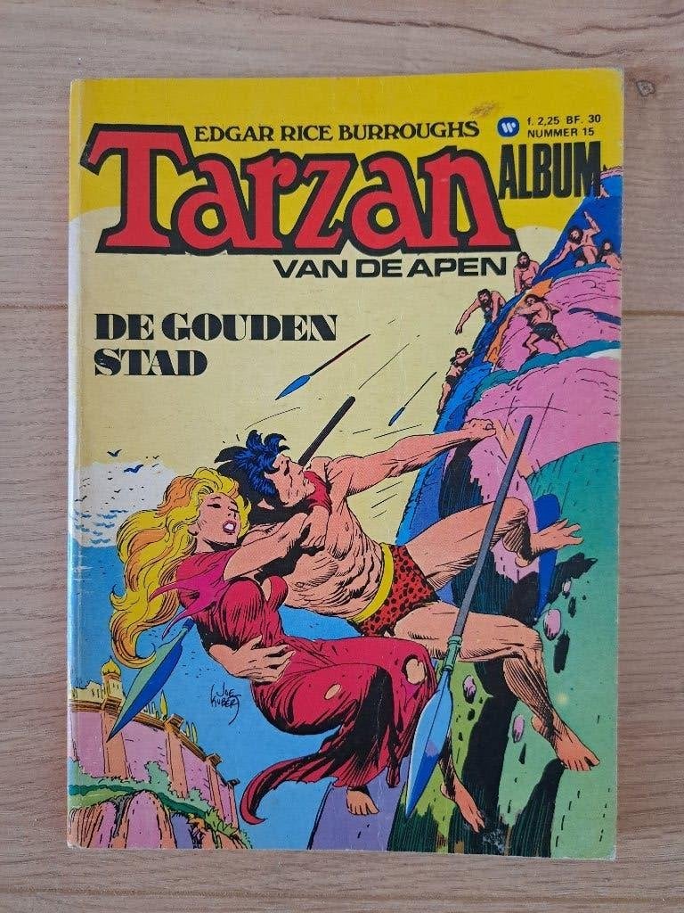 Tarzan van de apen – De Gouden Stad, Boeken, Stripboeken, Gelezen, Eén stripboek, Ophalen of Verzenden, E.R. Borroughs