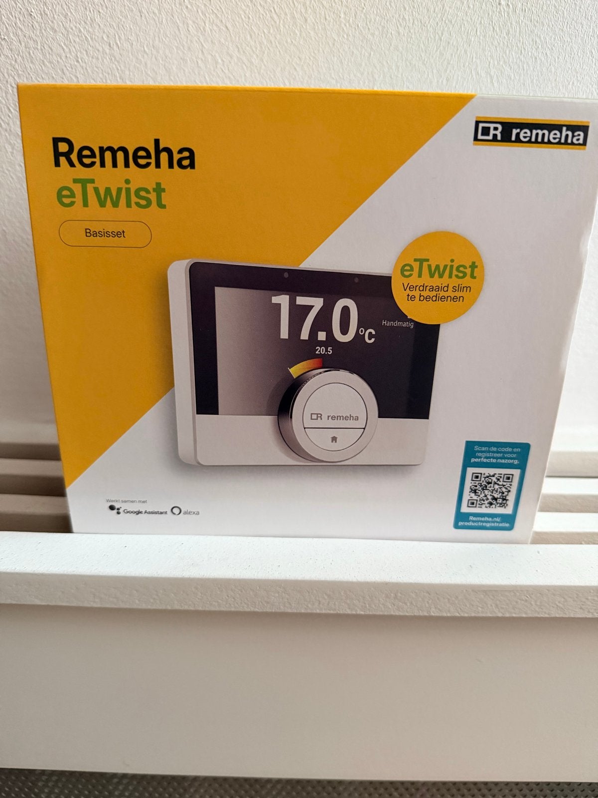 Remeha eTwist Basisset - Nieuw in doos, Ophalen of Verzenden, Slimme thermostaat, Nieuw