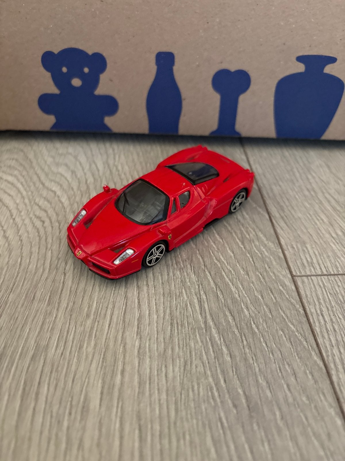 Hot Wheels Ferrari Enzo Shell V-Power 2007 Miniatuurauto, Ophalen, Gebruikt, Auto, Overige merken