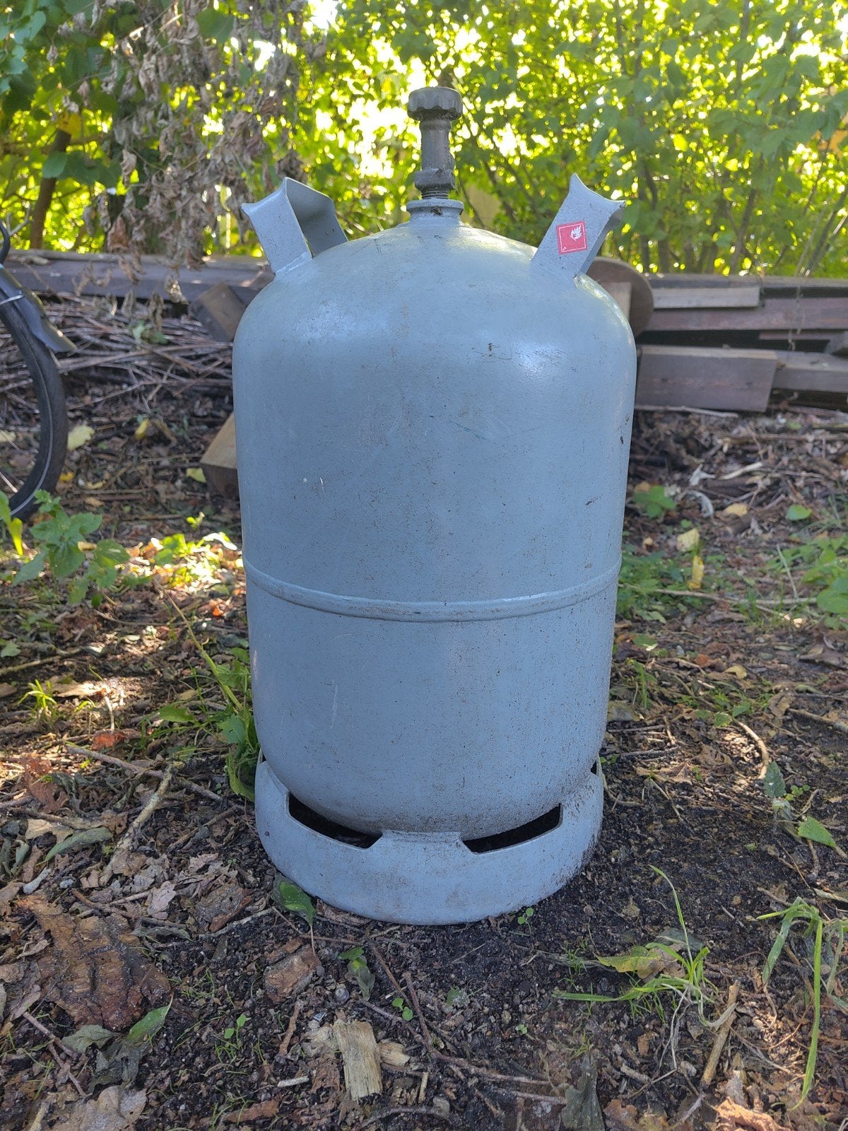 Gasfles butaan propaan, Ophalen