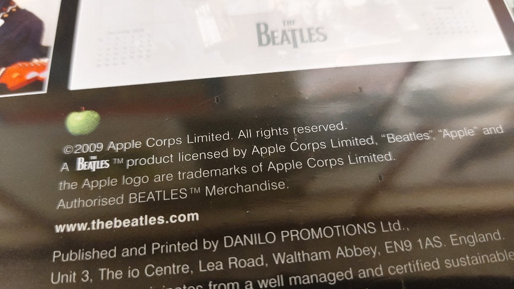 The Beatles Let it be KALENDER 2010 - GESEALED ! McCartney, The Beatles, Verzenden, Nieuw, NvT