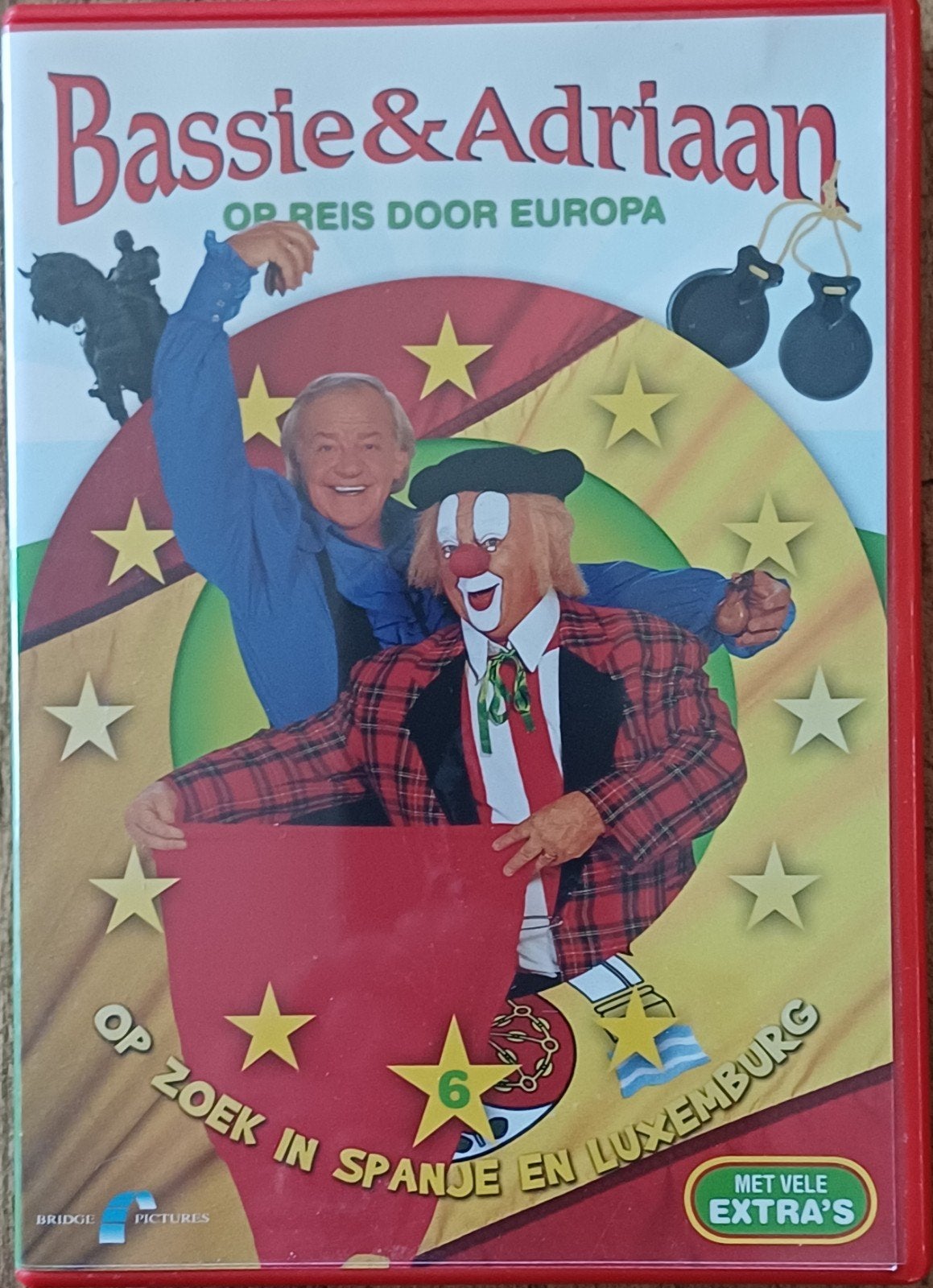 Bassie en Adriaan - Op reis door Europa,  deel 6, Alle leeftijden, Tv-serie, Zo goed als nieuw, Ophalen of Verzenden