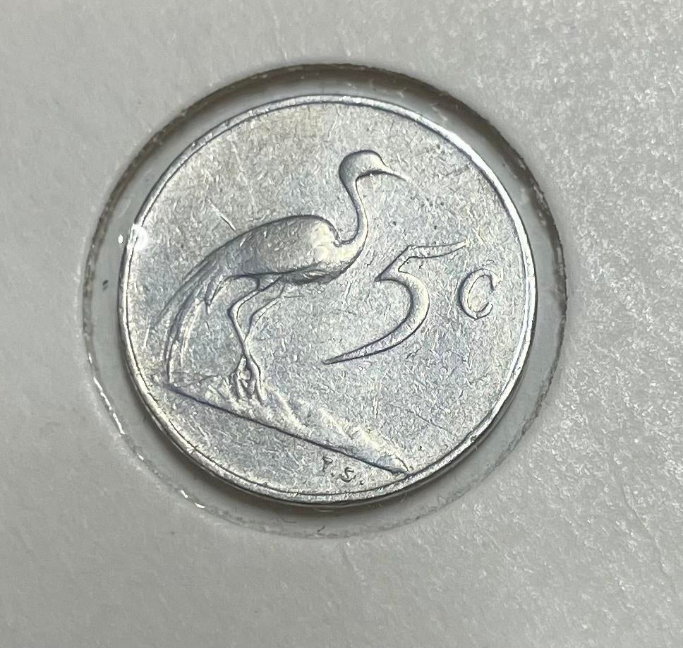 5 cent Zuid Afrika 1966, Ophalen of Verzenden, Zuid-Afrika