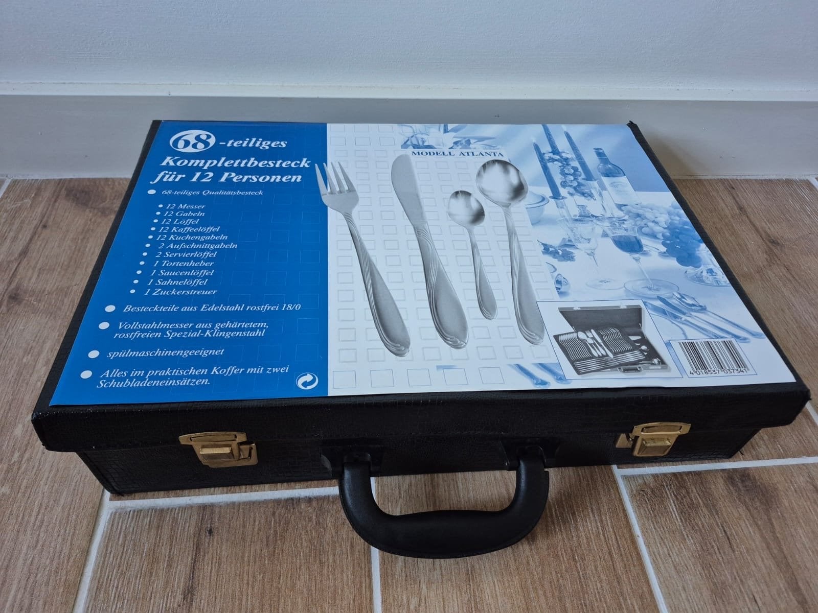 68-delige Bestekset - Nieuw in doos, Bestekset, Overige typen, Nieuw, Ophalen of Verzenden