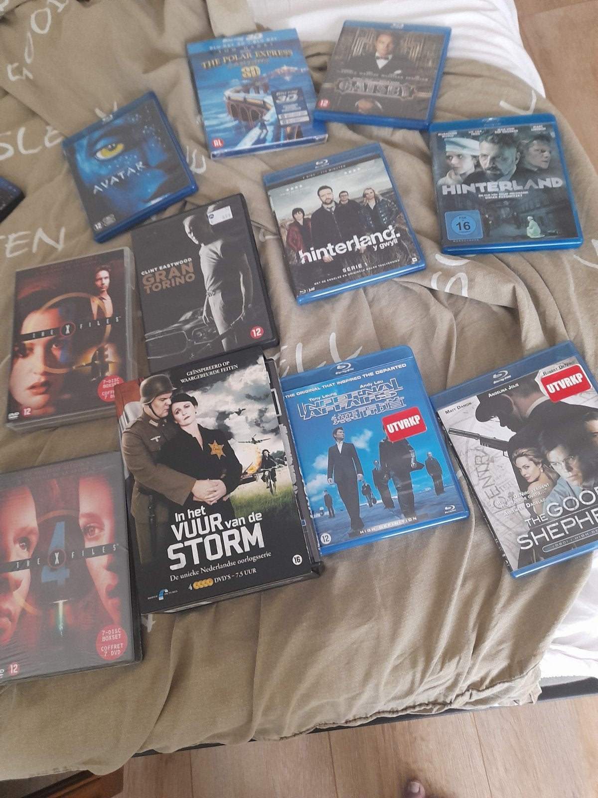 Grote collectie Blu-rays en DVD's: films en series, Gebruikt, Vanaf 16 jaar, Nederlands, Ophalen of Verzenden