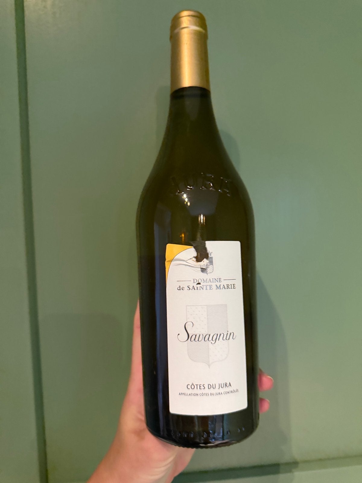 Domaine de Sainte Marie Savagnin Côtes du Jura 2012, Verzamelen, Wijnen, Ophalen, Frankrijk, Nieuw, Witte wijn