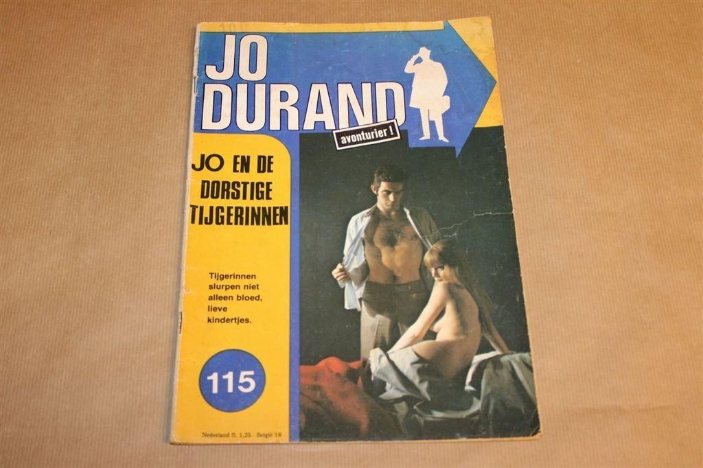 Jo Durand - Jo en de dorstige tijgerinnen - ca 1975, Boeken, Ophalen of Verzenden, Zo goed als nieuw, Fotografen