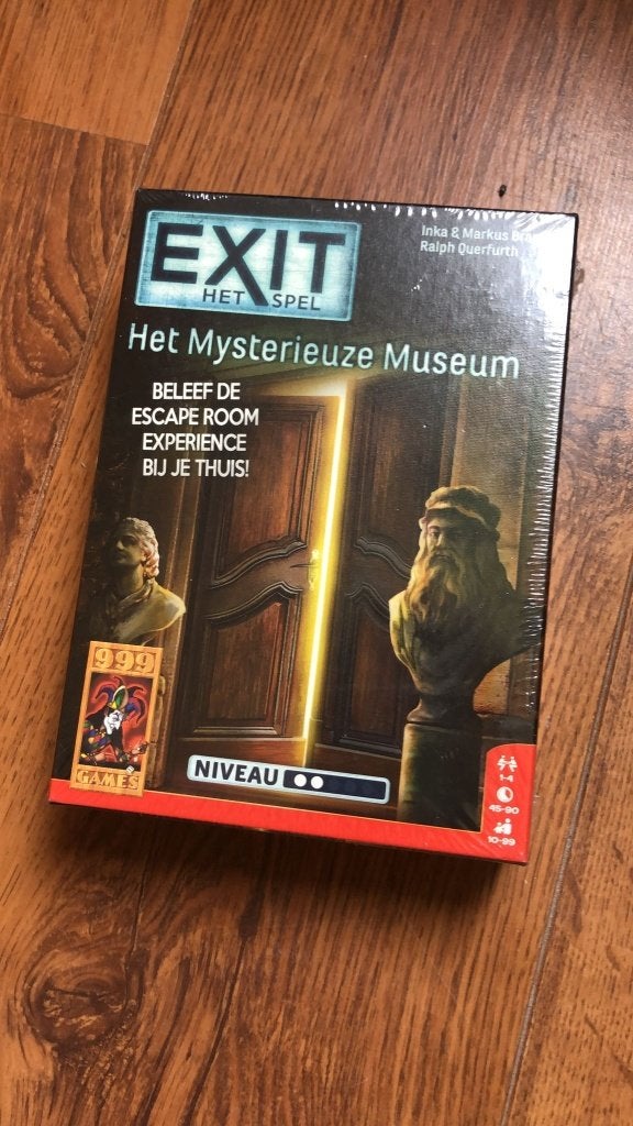 Exit: het mysterieuze museum NIEUW, Een of twee spelers, Ophalen of Verzenden, Nieuw, 999-games