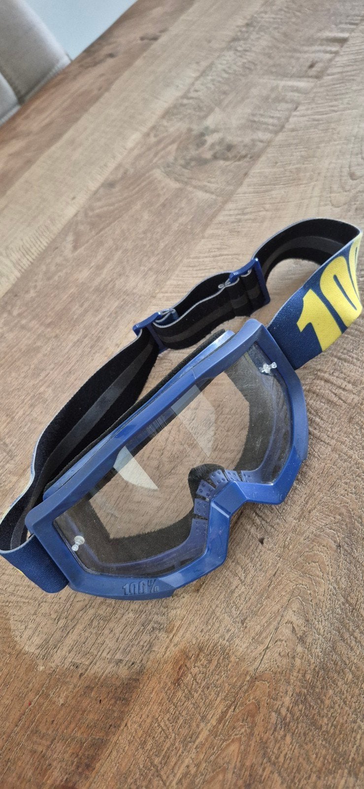 100% crossbril blauw, Ophalen of Verzenden, Tweedehands