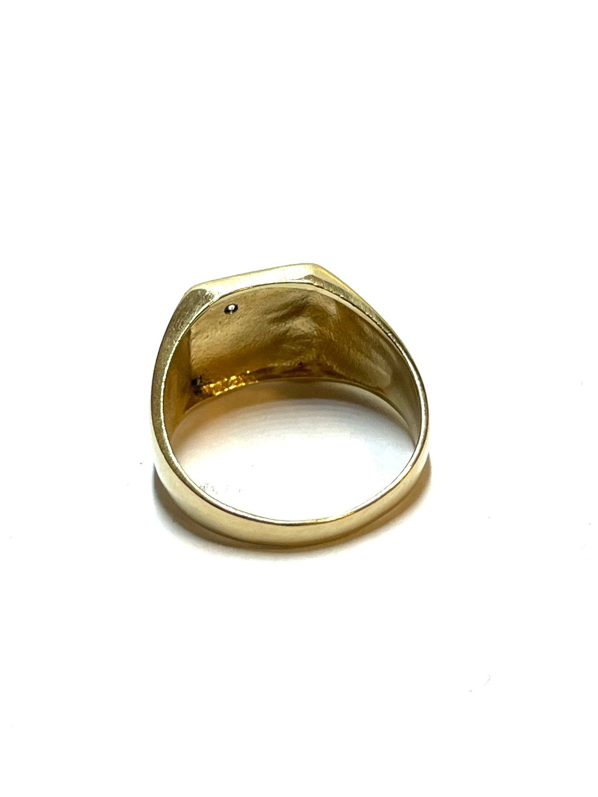 14k gouden ring met een zirkonia, Sieraden, Tassen en Uiterlijk, -, _, Ophalen of Verzenden, Dame