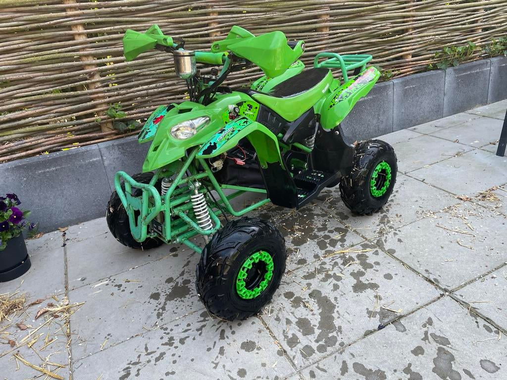 Groene Kinderquad - Elektrisch, Motoren, 11 kW of minder, 1 cilinder