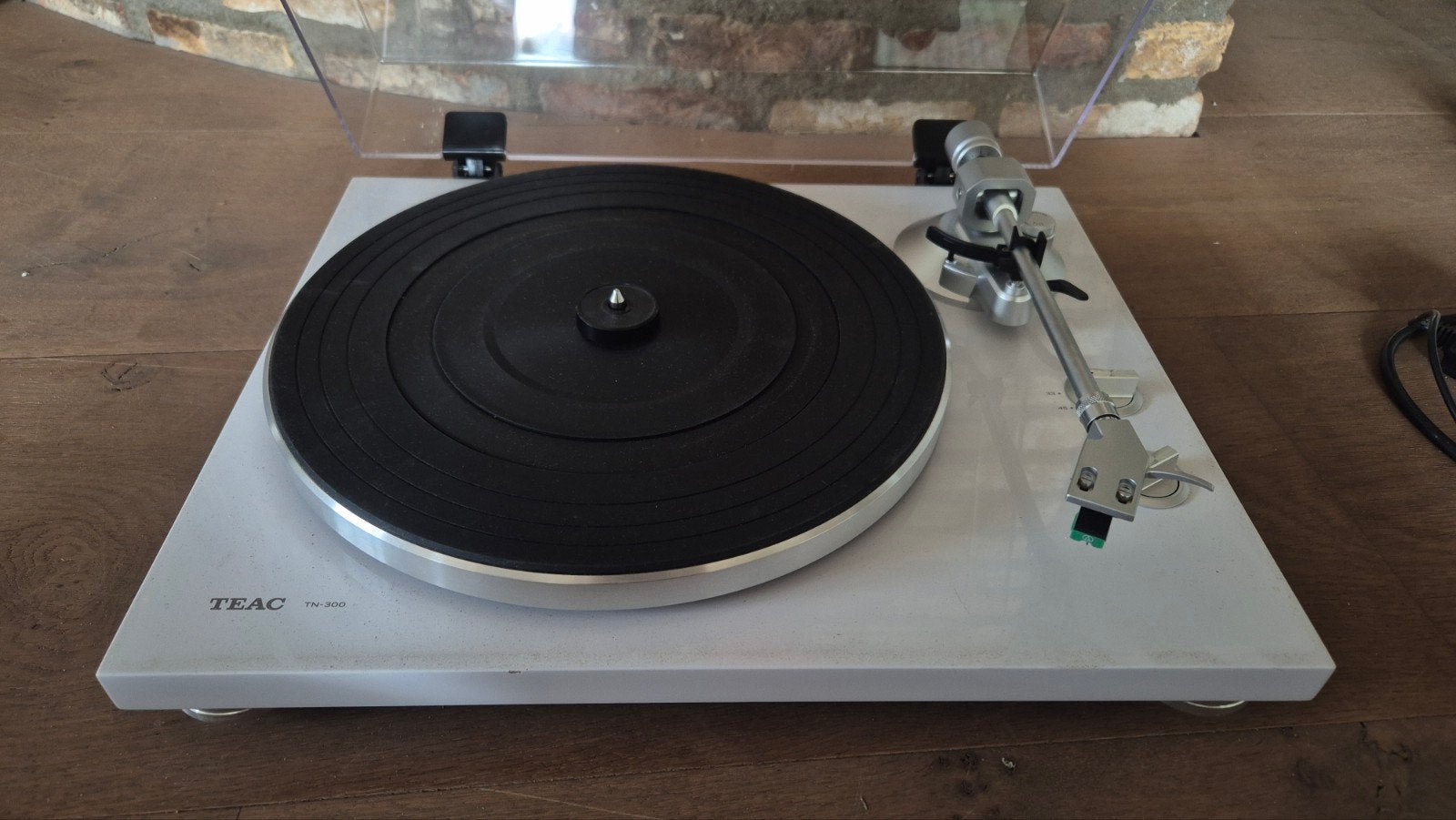 TEAC TN-300 platenspeler wit, Audio, Tv en Foto, Gebruikt, USB-aansluiting, Platenspeler, Ophalen