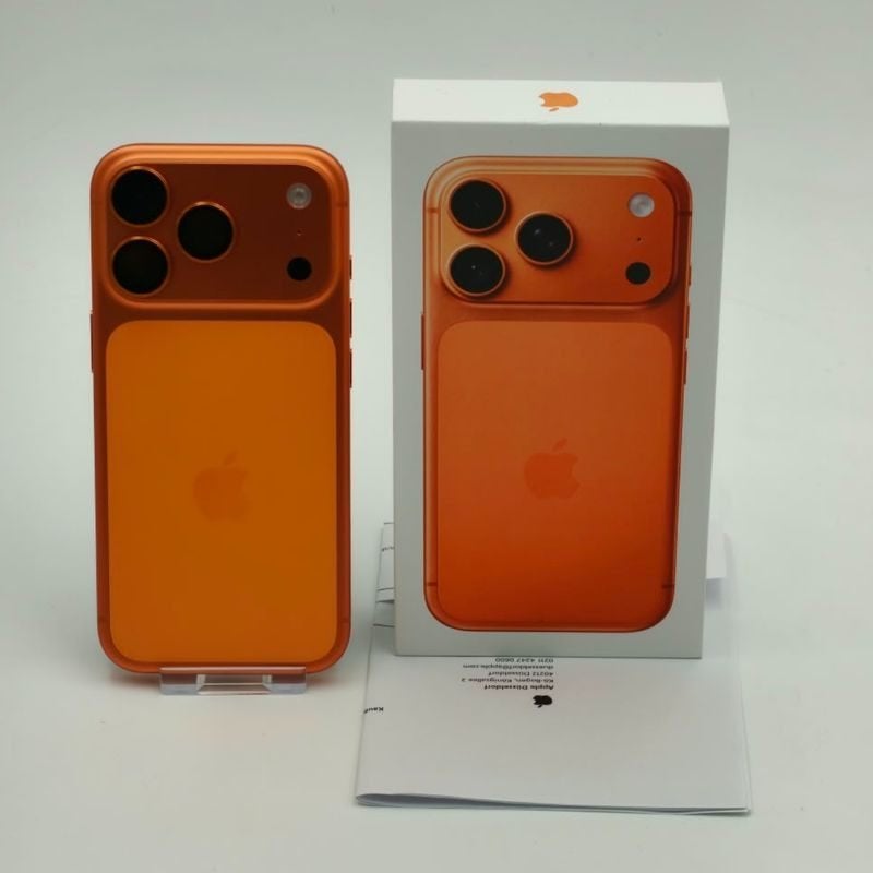 Apple iPhone 17 Pro 256GB Oranje €1125,-, Telecommunicatie, Nieuw, Zonder simlock, Rood, Ophalen