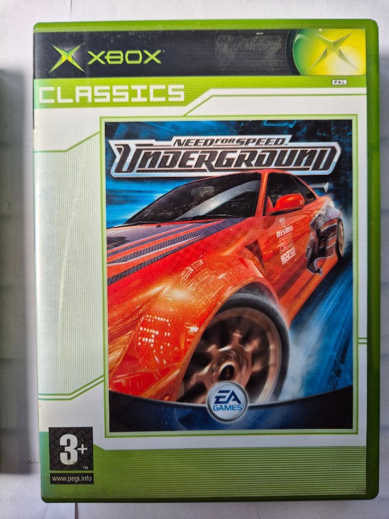 NEED for SPEED UNDERGROUND, Gebruikt, 1 speler, Racen en Vliegen, Ophalen of Verzenden