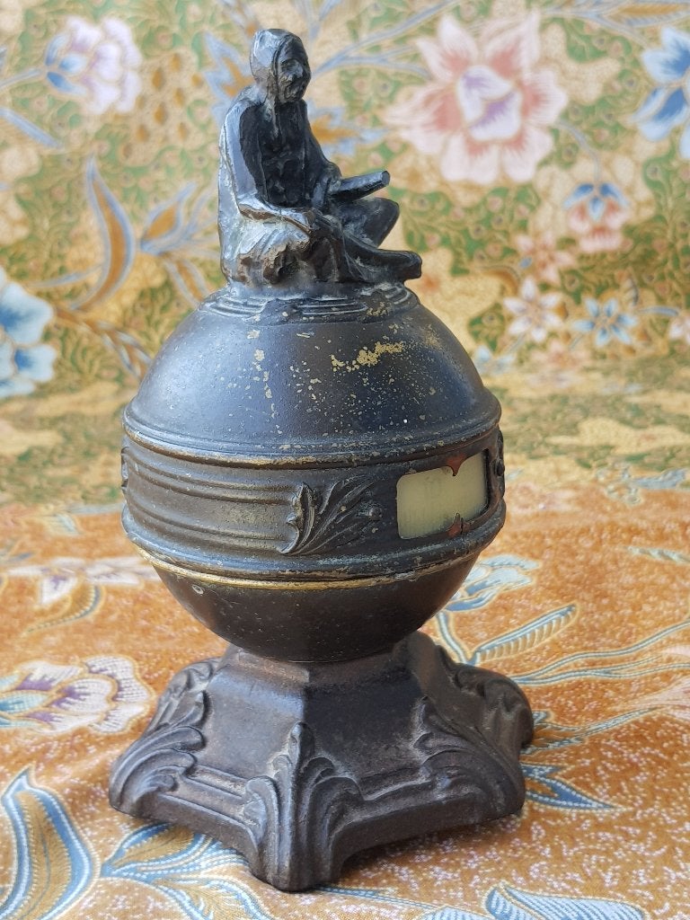 Zeldzame antieke werkende thermometer uit Engeland 16 cm., Ophalen of Verzenden