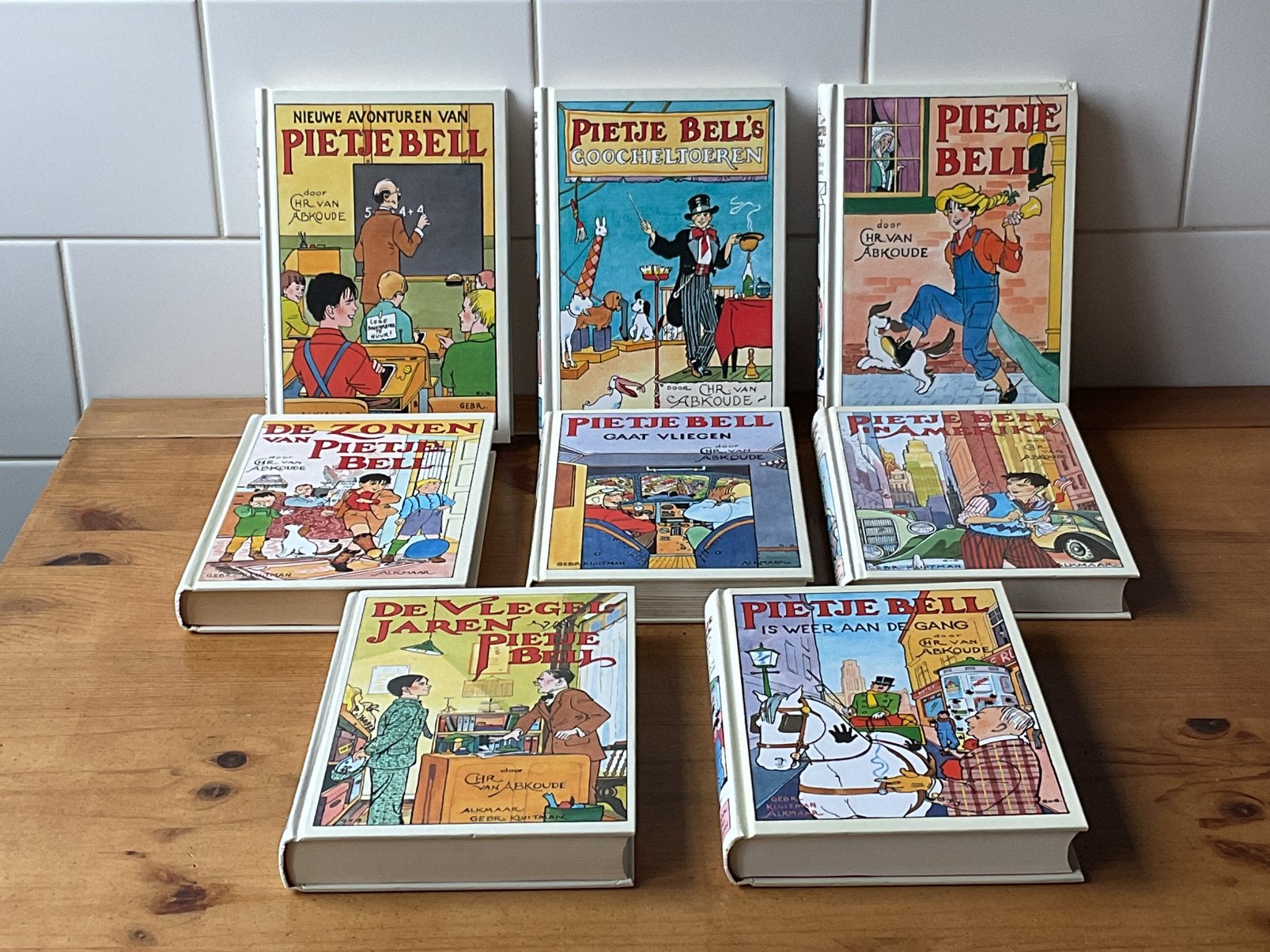 PRACHTIGE 8 DELIGE SERIE VAN PIETJE BELL 📚 📚 SUPER MOOI !!, Ophalen of Verzenden, Gelezen