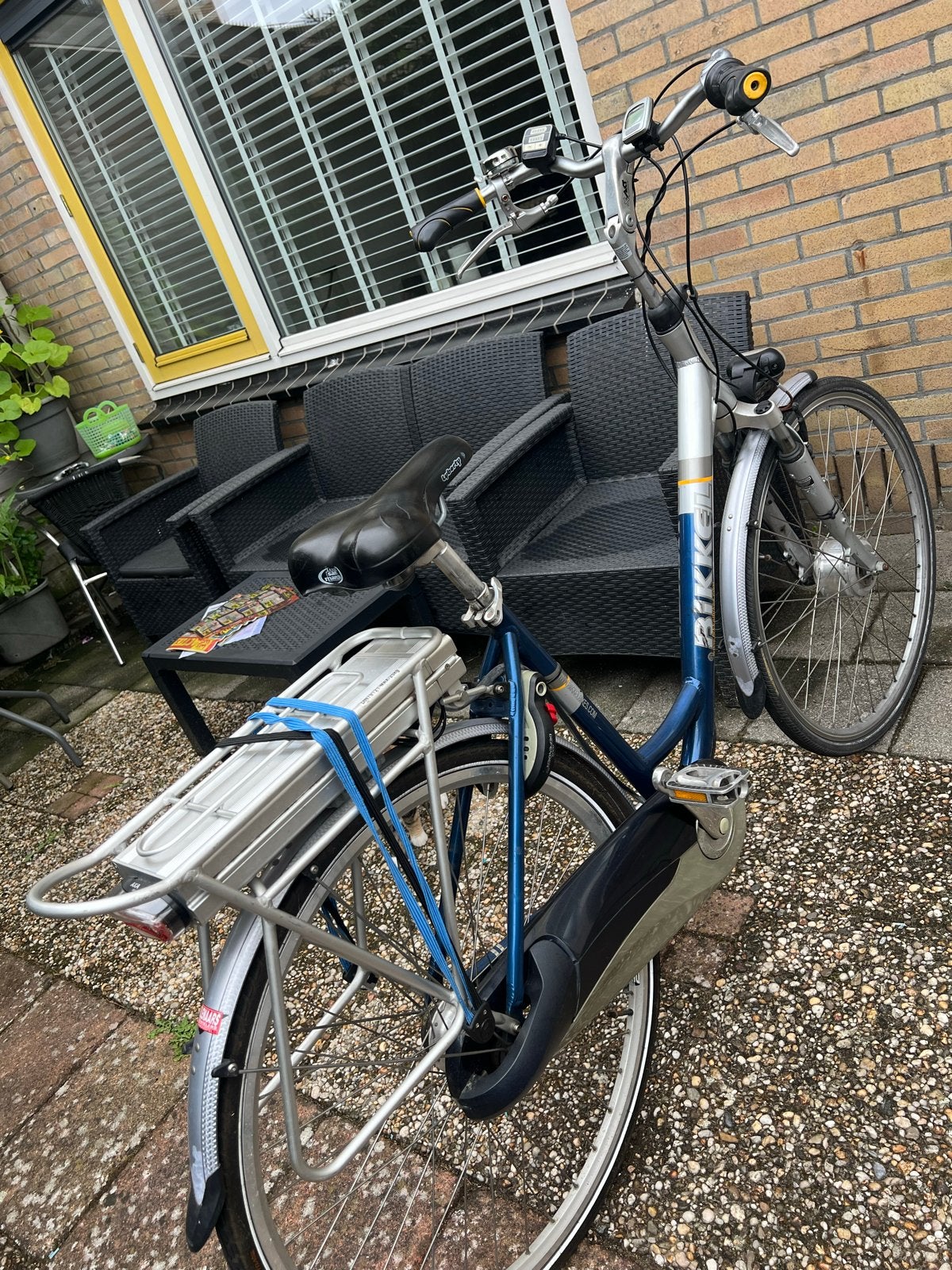 Elektrische fiets met goede accu en oplader, Fietsen en Brommers, Ophalen, Gebruikt, 30 tot 50 km per accu, Overige merken