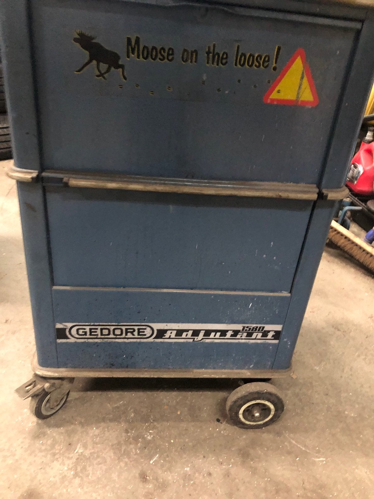 Gedore Adjutant 1580 Gereedschapswagen, Doe-het-zelf en Verbouw, Ophalen, Gebruikt