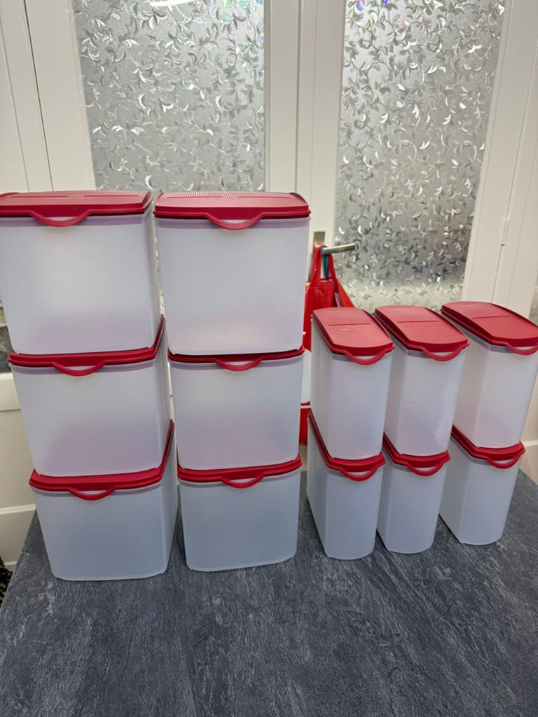Mooie tupperware set, Ophalen of Verzenden, Zo goed als nieuw, Overige typen