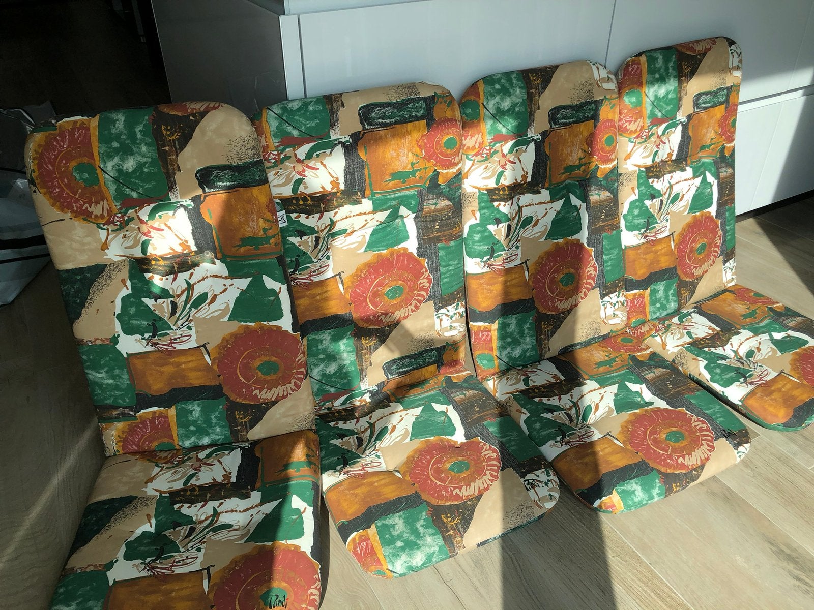 Tuinstoelkussens (4 stuks), Ophalen, Zo goed als nieuw