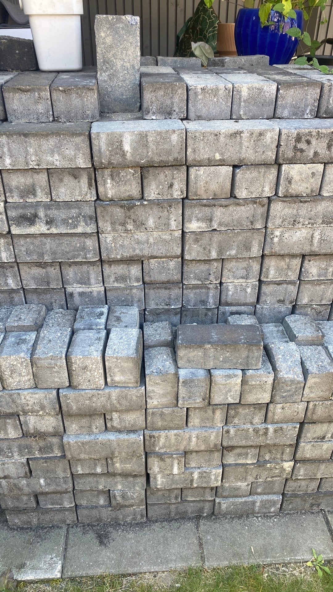 Klinkers gratis af te halen, Ophalen, Zo goed als nieuw, Beton, Klinkers