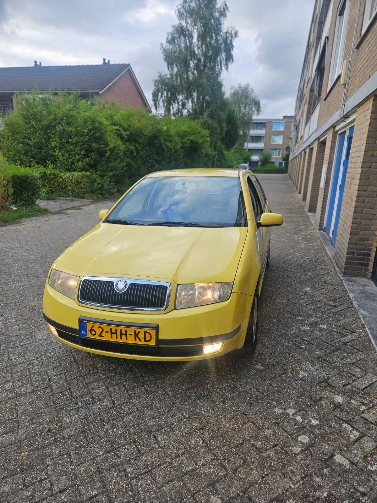Skoda Fabia 1.4 50KW 2001 km stand 160xxx nieuwe apk, Voorwielaandrijving, 450 kg, 4 cilinders, 68 pk