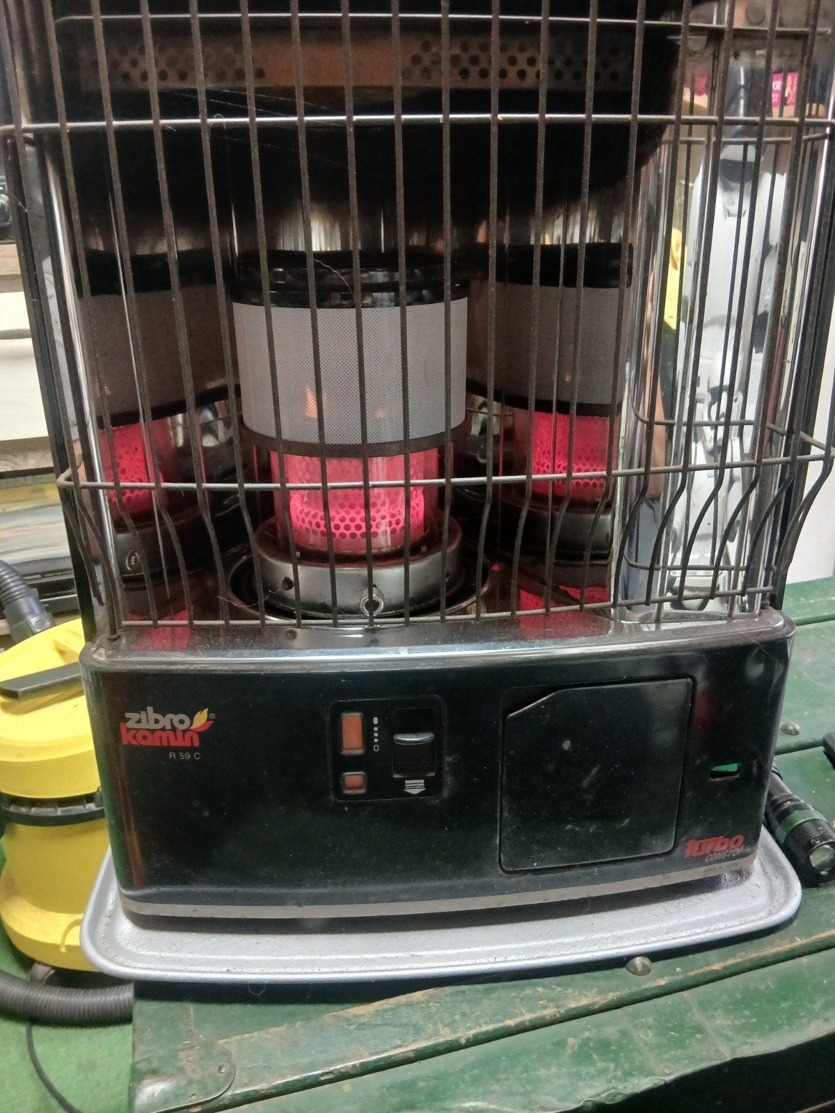 Te koop zibro  R59 C  turbo control, Ophalen, Overige brandstoffen, Petroleumkachel