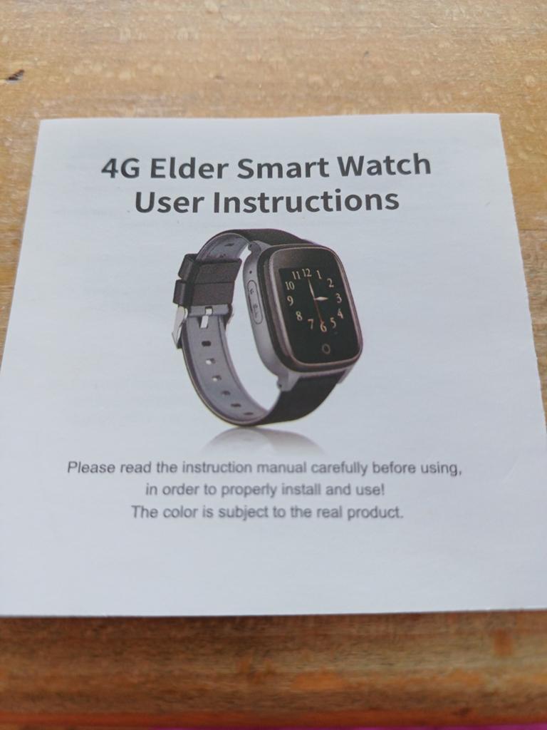 4G Smartwatch met GPS en camera, Zwart, Ophalen of Verzenden, Android, Nieuw