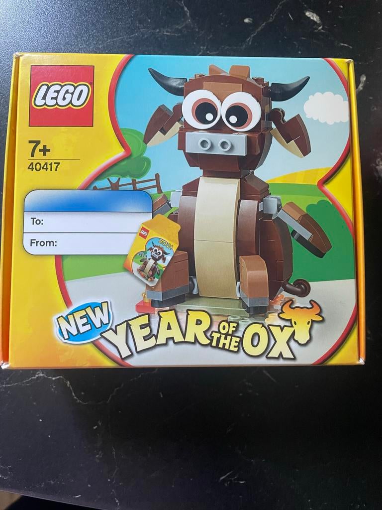 Lego 40417 New Year of the Ox - Nieuw en Ongeopend, Kinderen en Baby's, Speelgoed | Duplo en Lego, Nieuw, Lego, Complete set, Inclusief doos